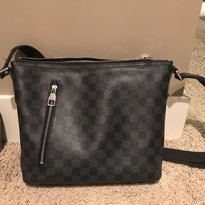 Damier graphite MICK pm